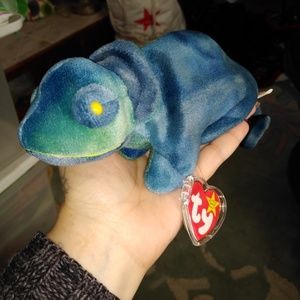 Iggy the iguana beanie baby TAG ERROR